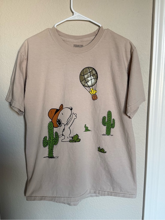 Peanuts Other - BoxLunch Peanuts Beige Desert Tee